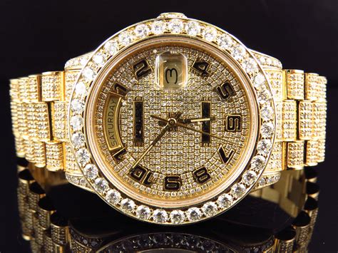 rolex diamond mens watch|rolex full diamond price.